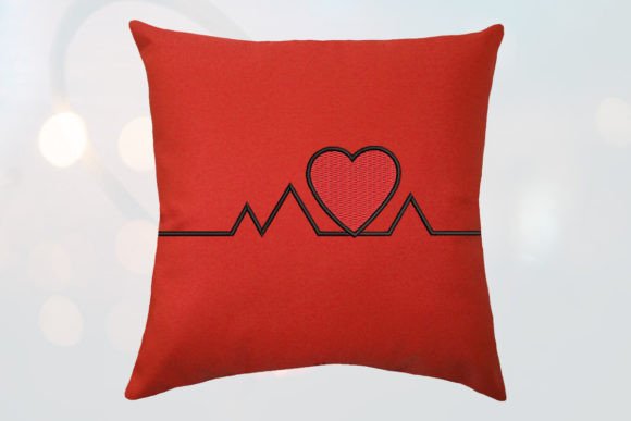 Heart ECG: A Designer’s Review for Real Embroidery Projects