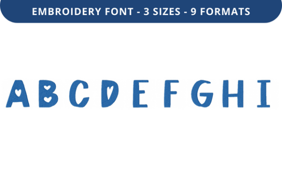 Heart of the City Font: Uppercase A to I Review