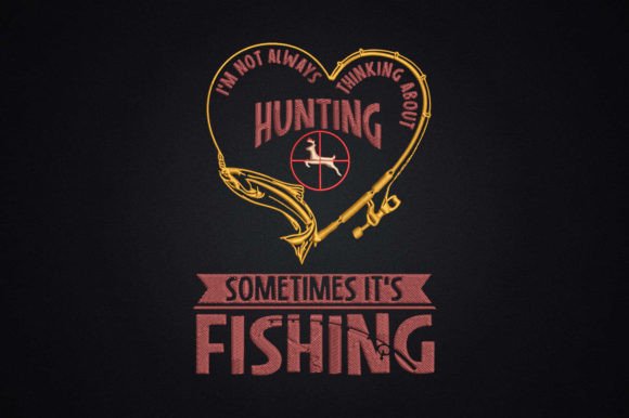Review: I'm Thinking About Hunting and Fishing Embroidery