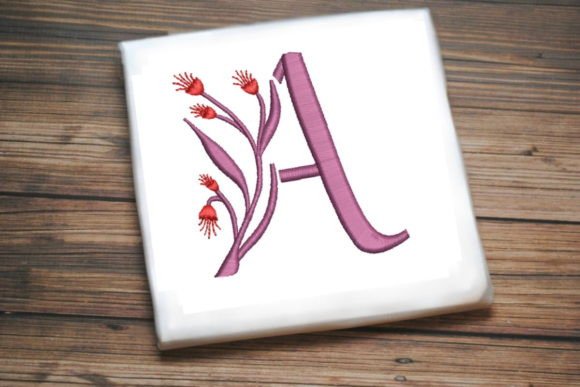 Reviewing Floral Monogram Letter A for Holiday Sales