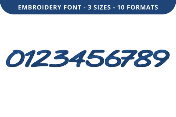 Tart Candy Font 0-9: A Holiday Embroidery Review